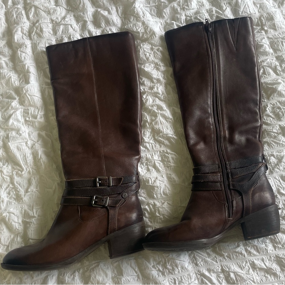 Nurture Leather Riding Boots
